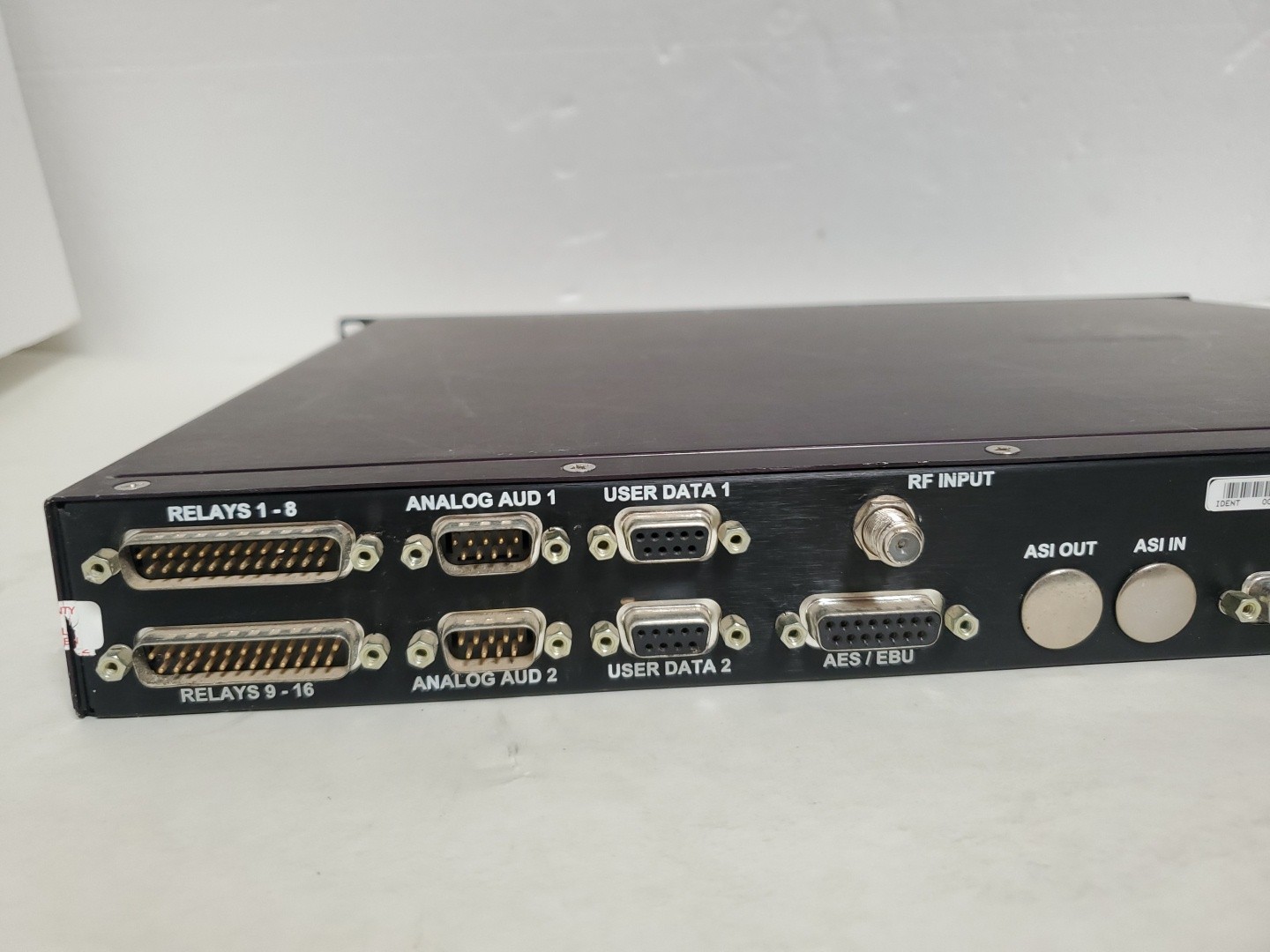 Tiernan ABR202A Professional SCPC/MCPC Audio Broadcast Receiver