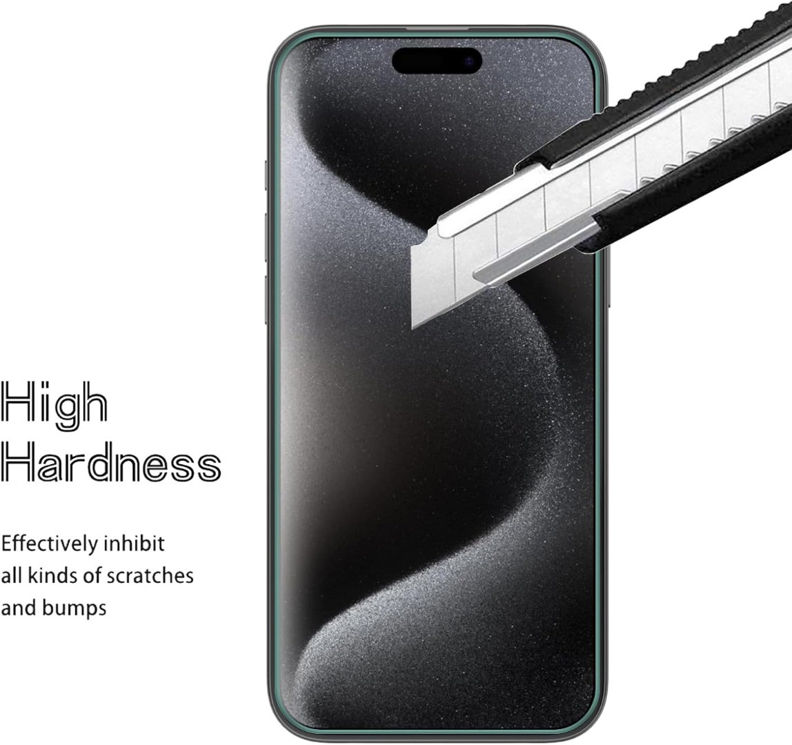 2Pack Gorilla Tempered Glass Screen Protector For iPhone 17e 17 16 15 Pro Max