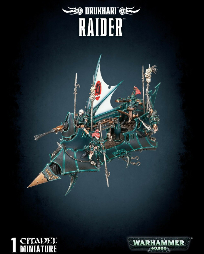 Drukhari Raider Dark Eldar NO BOX Warhammer 40K