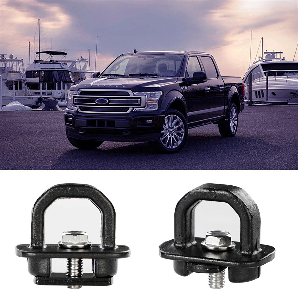 4x Truck Bed Tie-Down Anchors Kit For 2007-2022 Silverado Colorado Sierra Canyon