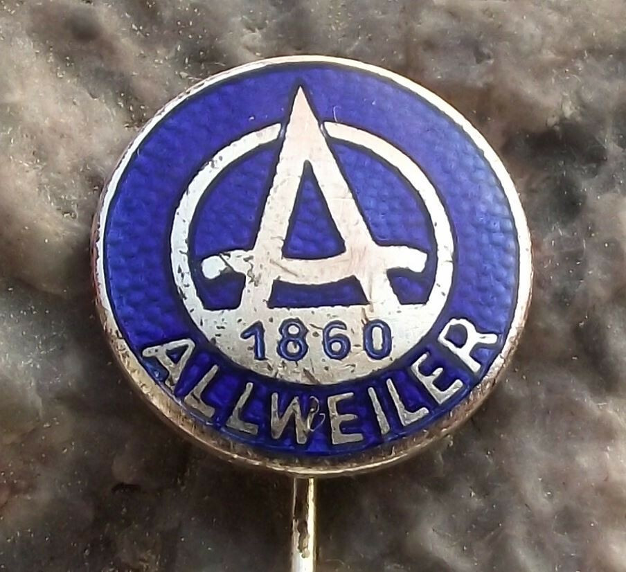 Vintage Allweiler 1860 VEB East Germay DDR Marine Shipping Pumps Logo Pin Badge