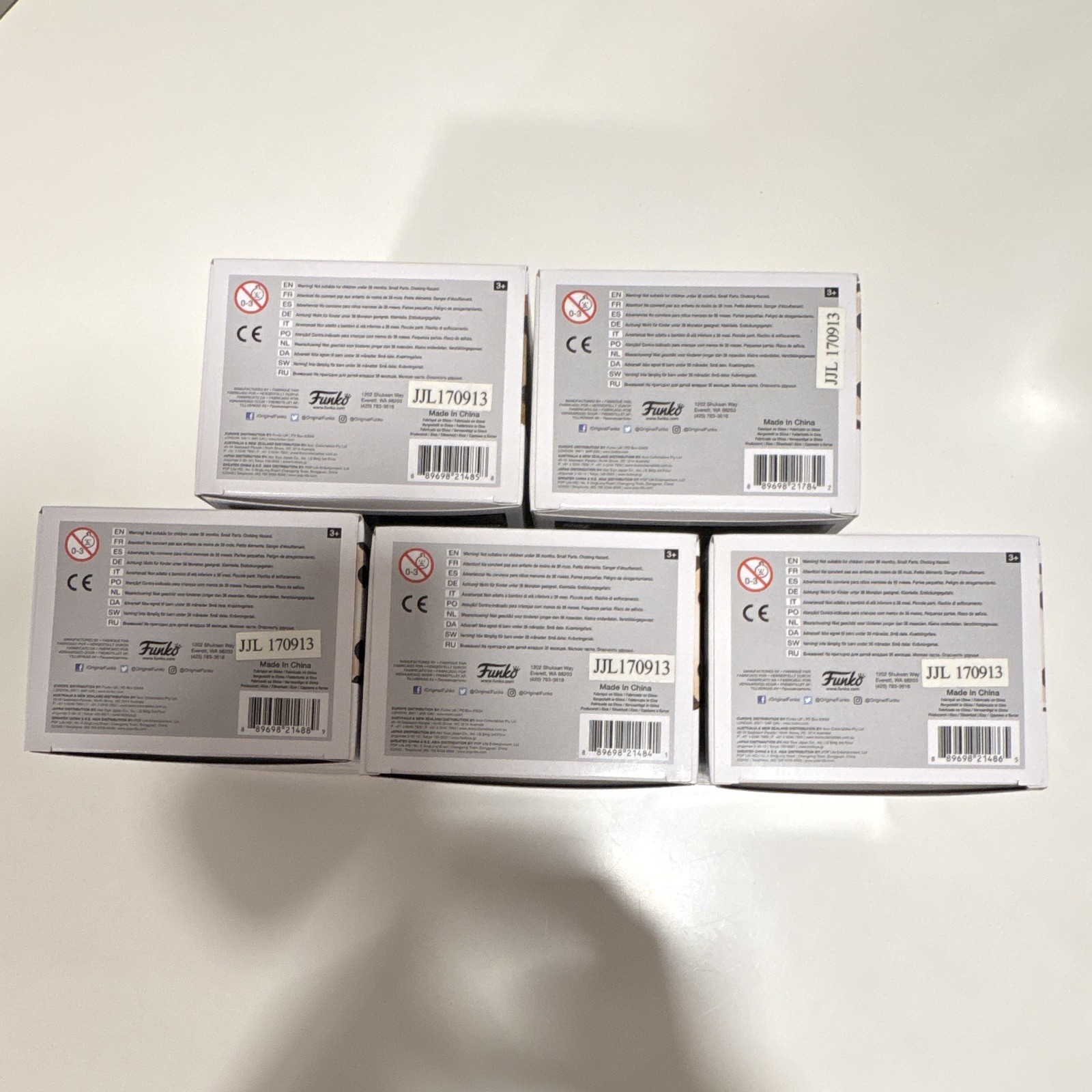 Funko Pop! Stranger Things S2 Ghostbusters 5-Pack Mixed Lot