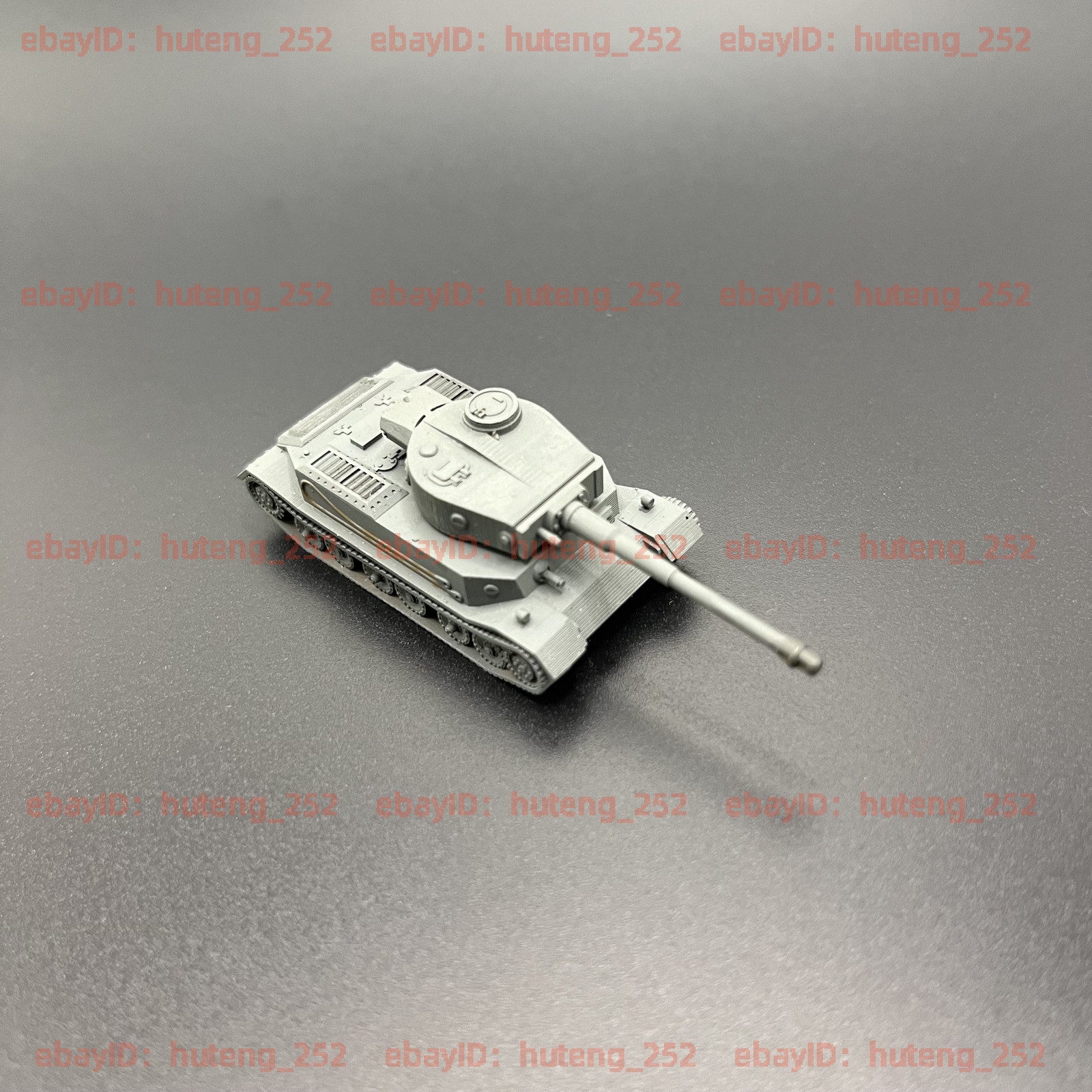 3D Printed 1/144 Germany Tiger P Heavy Tank Finished Model