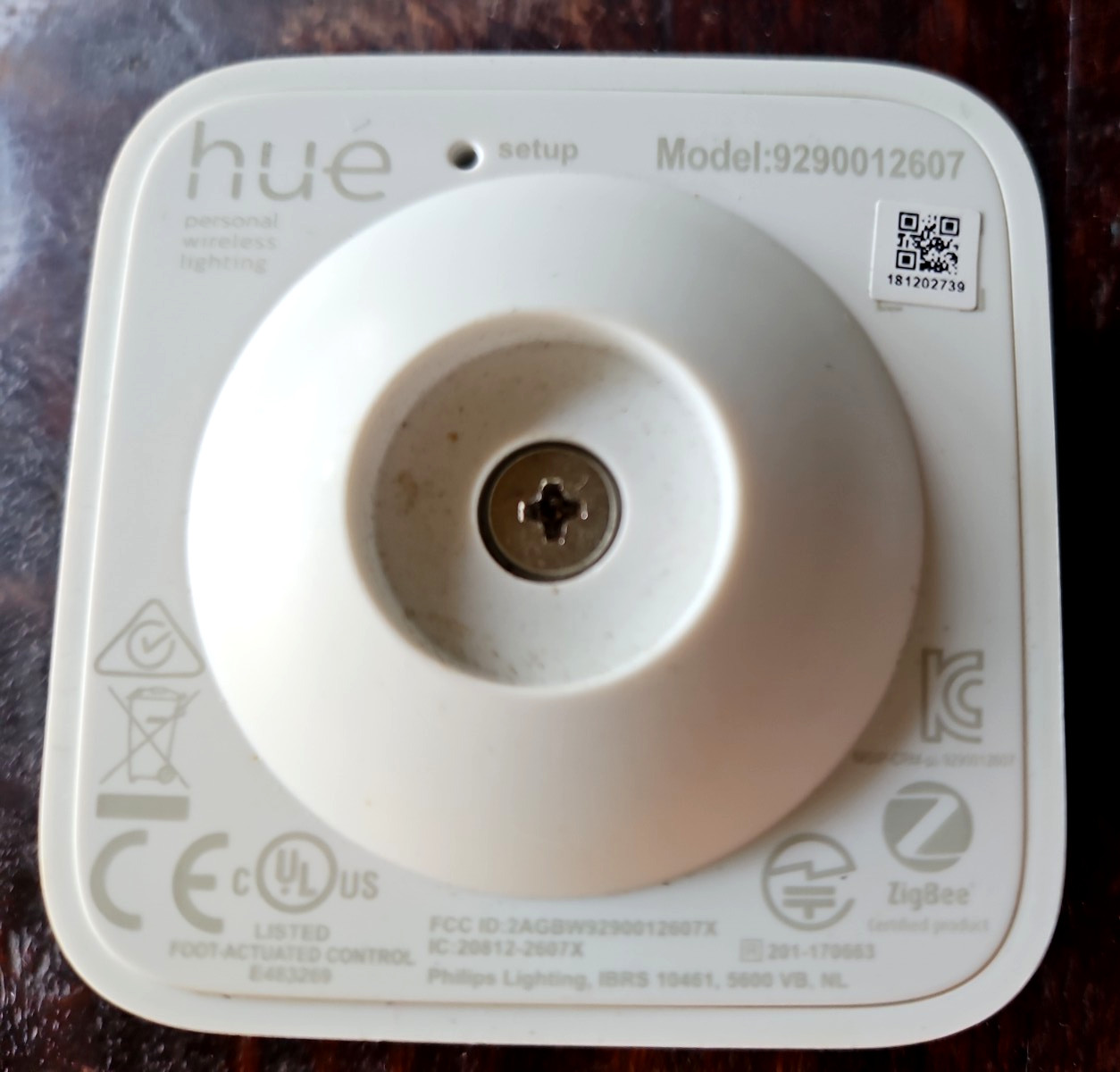 Philips Hue Indoor Motion Sensor for Smart Lights - MODEL 9290012607 Excellent