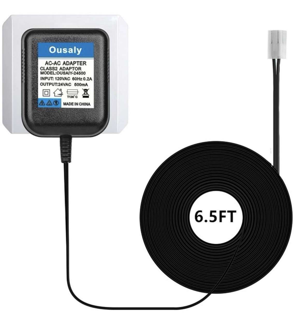 24VAC AC Power Adapter Transformer for Orbit Sprinkler Indoor Irrigation Time...