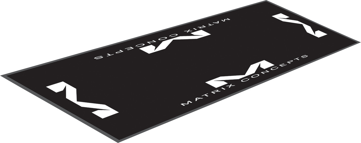 MATRIX CONCEPTS - Carpeted Mat Black 4x8 | M80-100