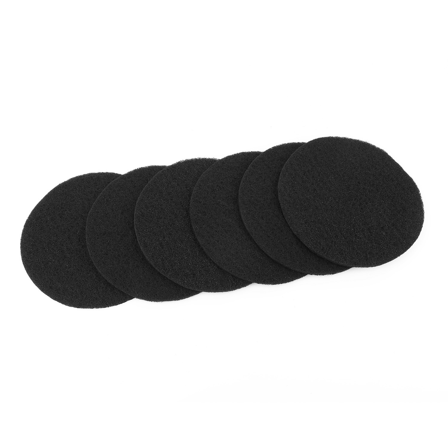 Charcoal Filter Replacements Kitchen Compost Bin Round 6.7" 0.4" Thick 6 Pack