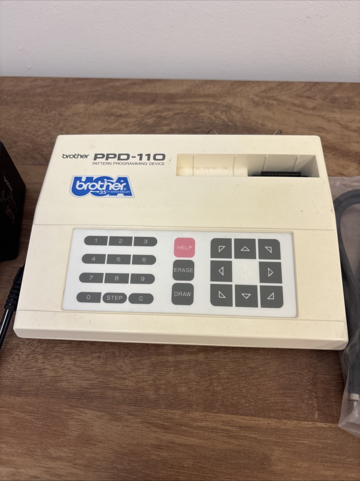 Brother PPD-110 pattern programming device Sewing Embroidery Read Please