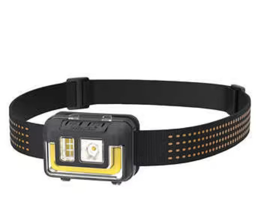 Duracell Ultra 575 Lumens Tactical Headlamp 6 Lighting modes w/ UV Beam - NEW