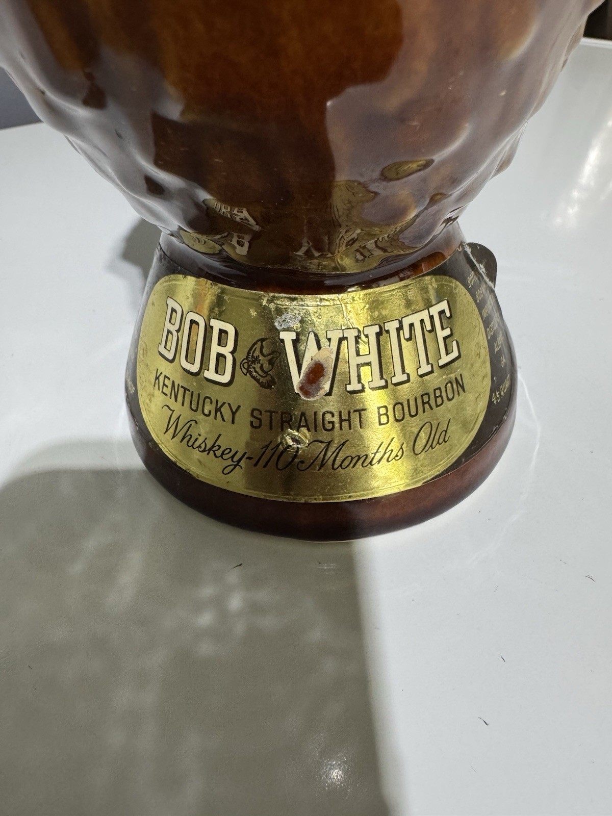 Pheasant Liquor Bottle