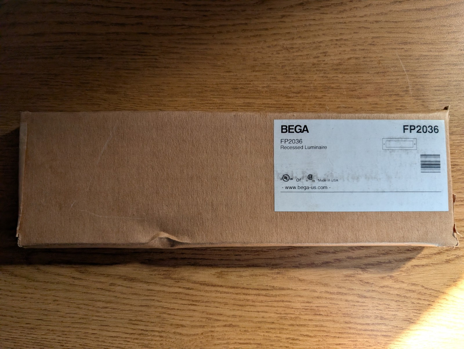 NEW BEGA FP2036 FACEPLATE ASSEMBLY