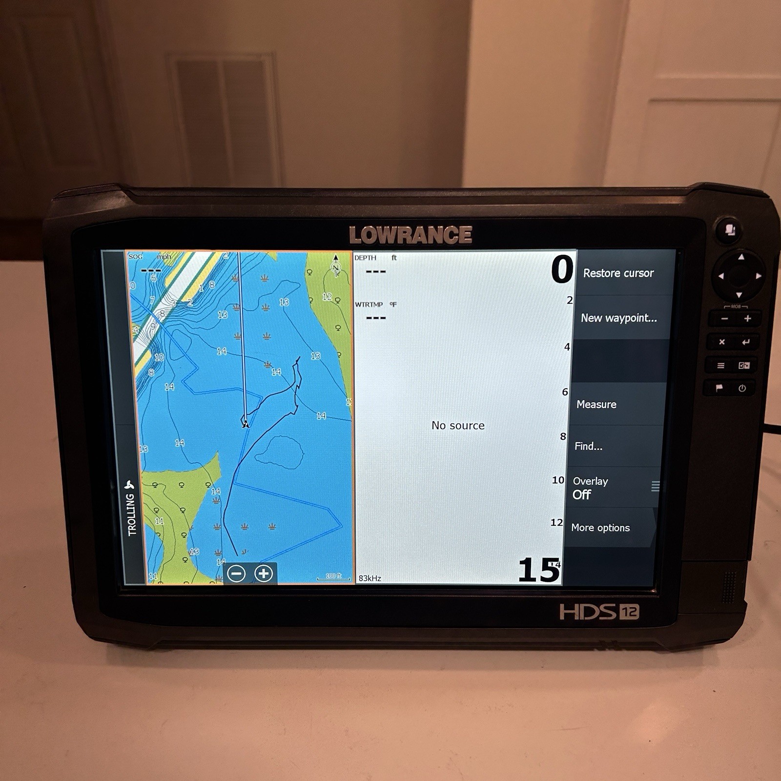 Lowrance Carbon HDS 12 Head Unit
