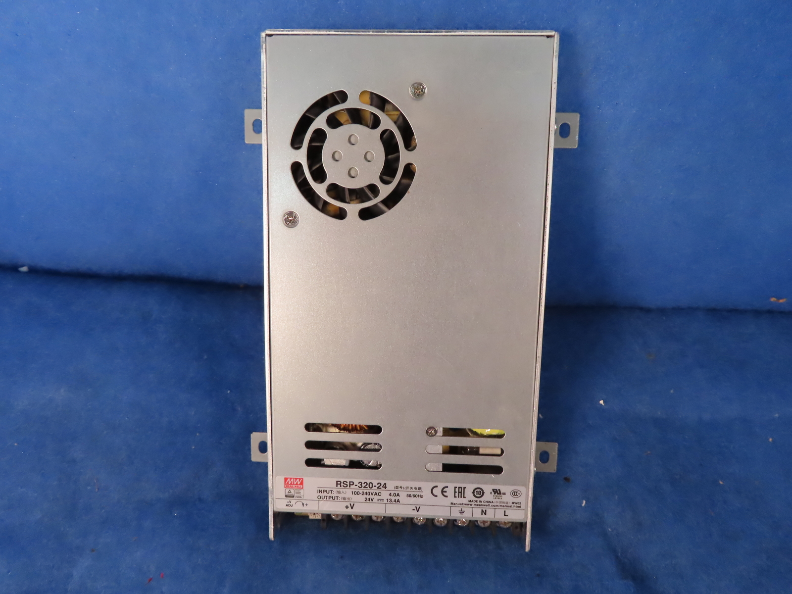 MEAN WELL RSP-320-24 100-240V 4.0A 50/60HZ POWER SUPPLY ENCLOSED 1YEAR WARRANTY