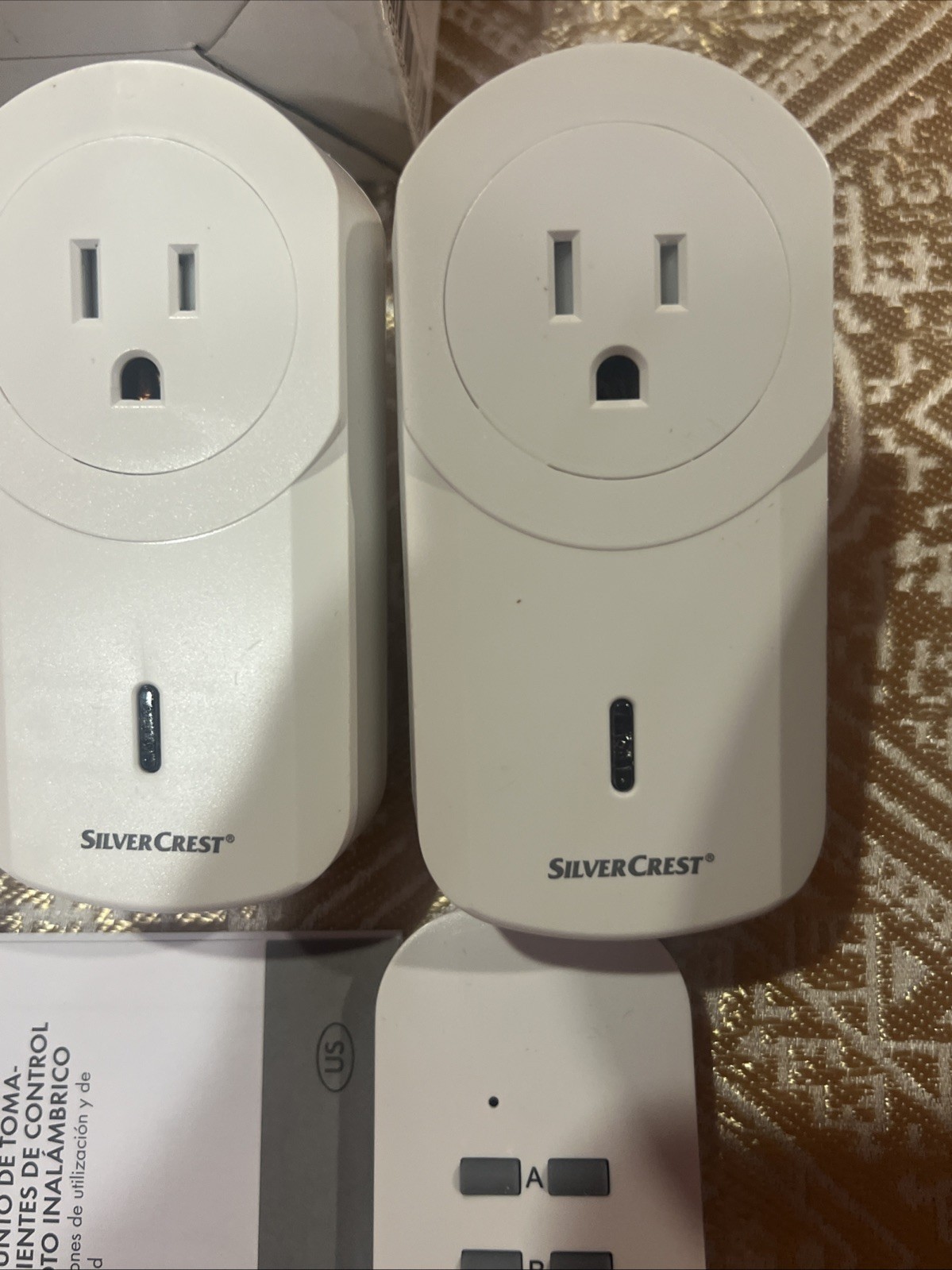 SilverCrest Indoor Wireless Socket Set - Up To 40m Range / 5 Piece Set