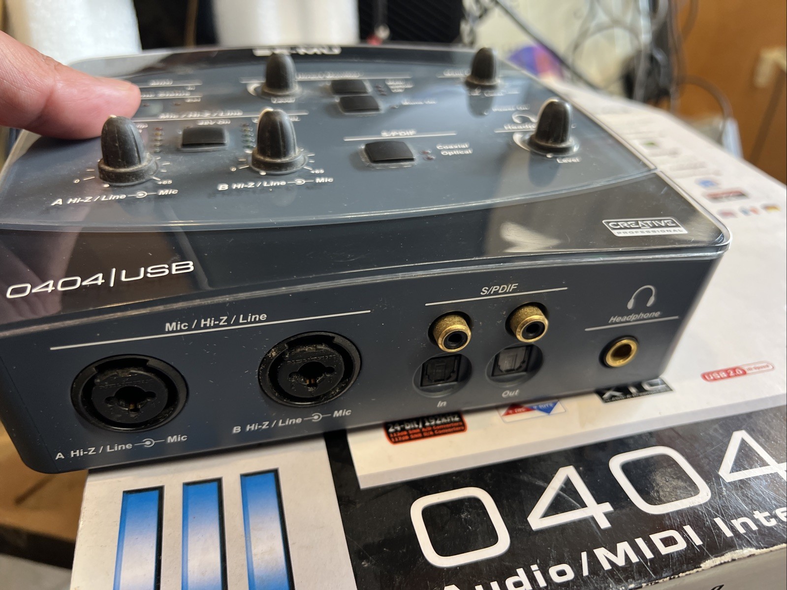 E-Mu Systems 0404 USB Audio / MIDI Computer Interface
