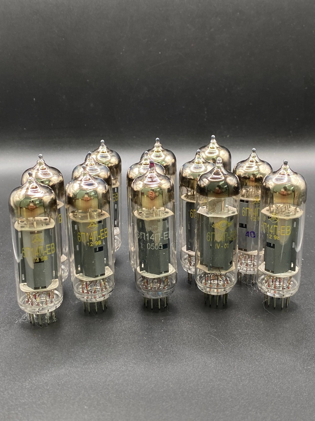 13PCS 6P14P-EV EL84 6BQ5 Vacuum Tubes NEW