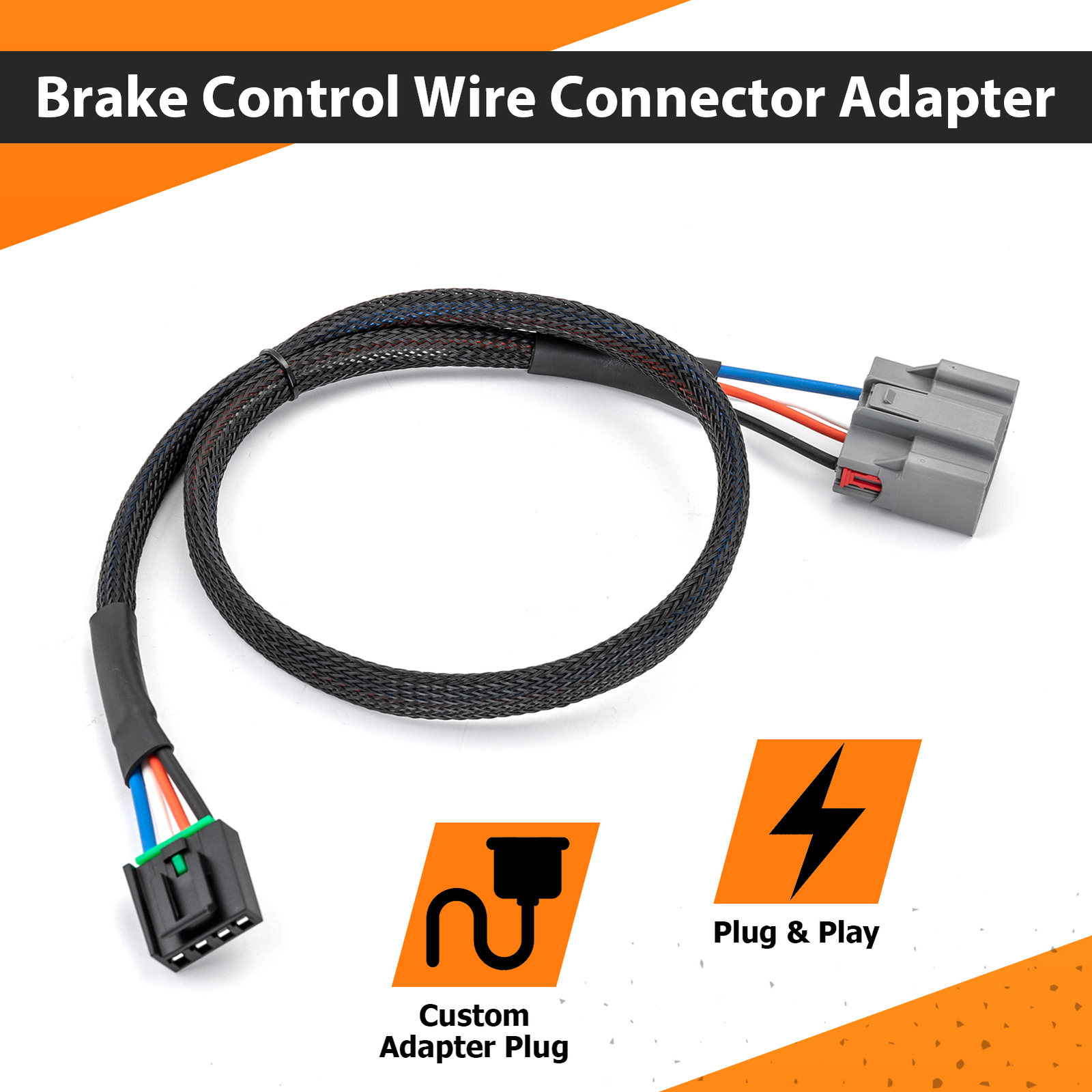 Trailer Brake Control Adapter Wiring For F250 F350 F450 F550 Super Duty 08-16