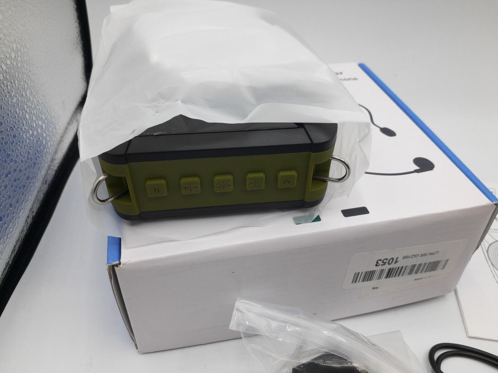 WinBridge M801 Bluetooth Voice Amplifier, Wireless Microphone, Green