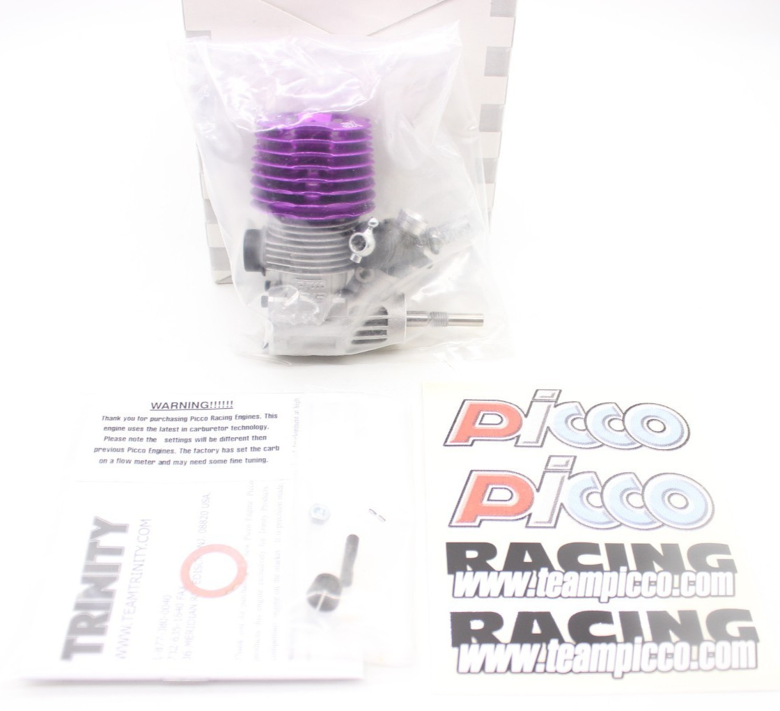 Trinity Picco Team Spec TP584 XP-12 Turbo Engine Rear Exhaust For RC Car