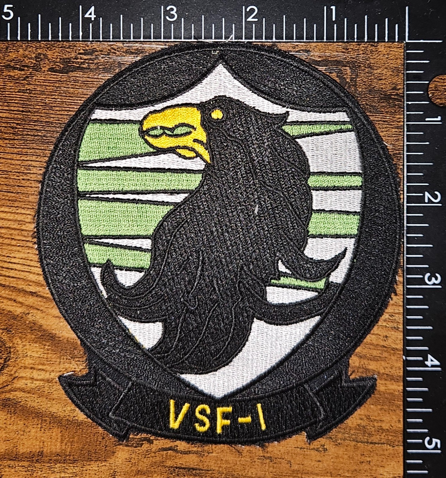 U.S. Navy's Anti-Submarine Fighter Squadron One (VSF-1) Alameda California Patch