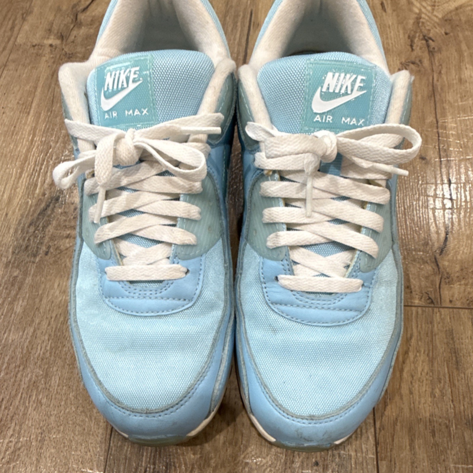 Nike Air Max 90 Blue Chill FD0734-442 Ocean Bliss White Men's Sneakers