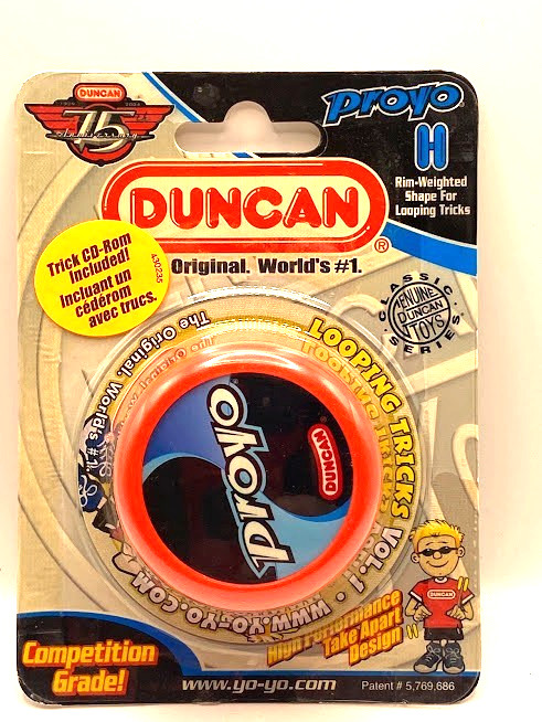 Vintage New Duncan Proyo Competition Grade Classic Series Neon Pink/Red 2004