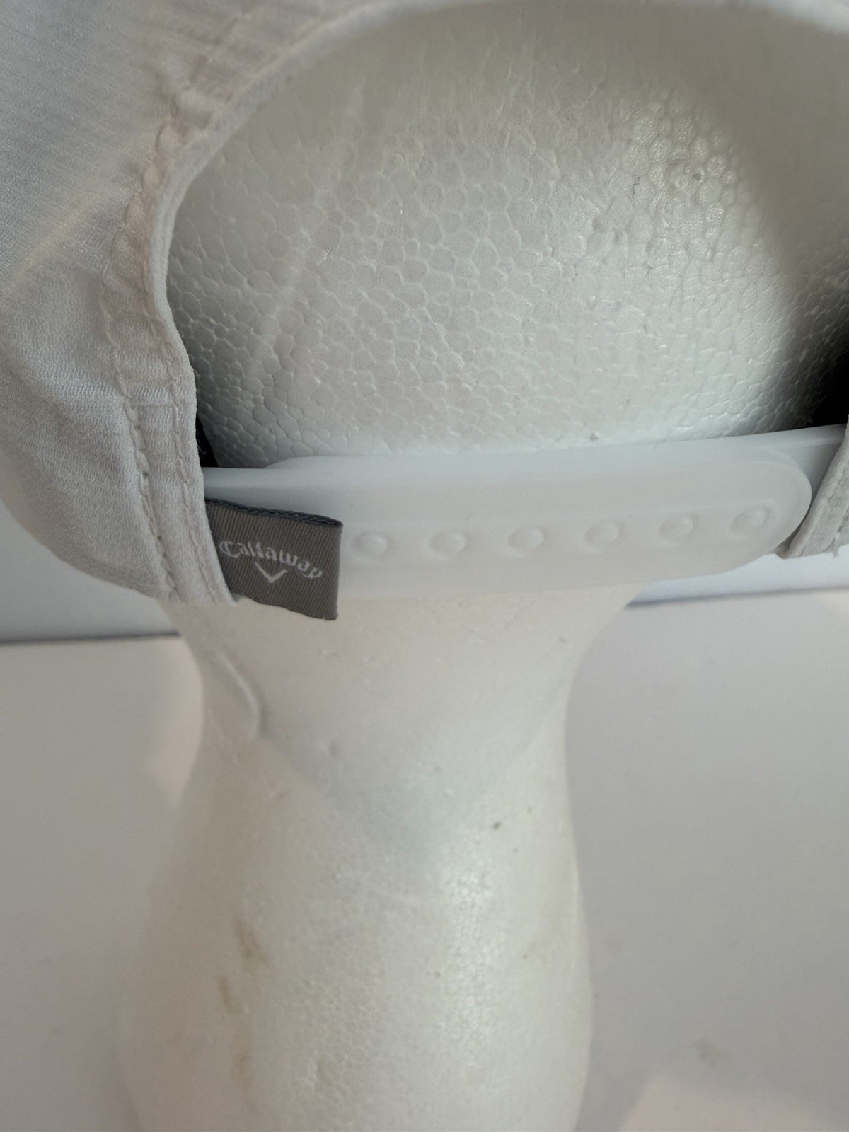 Callaway Baseball Hat Cap White Flexfit SnapBack