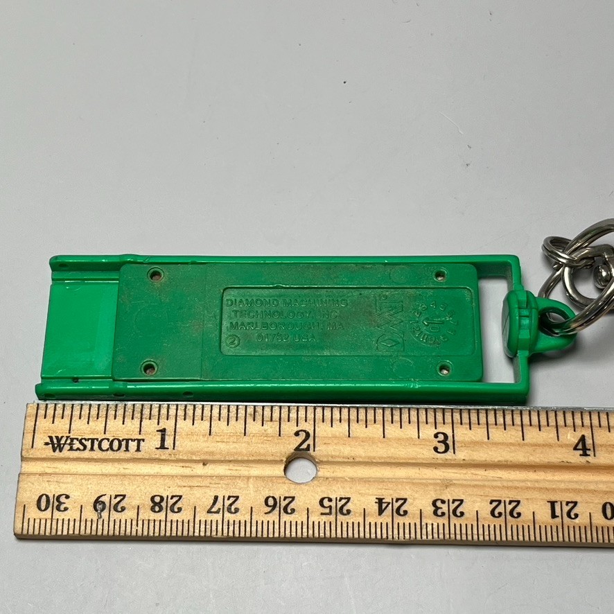 DMT Diamond Machining Technology Sharpening Tools Green Keychain