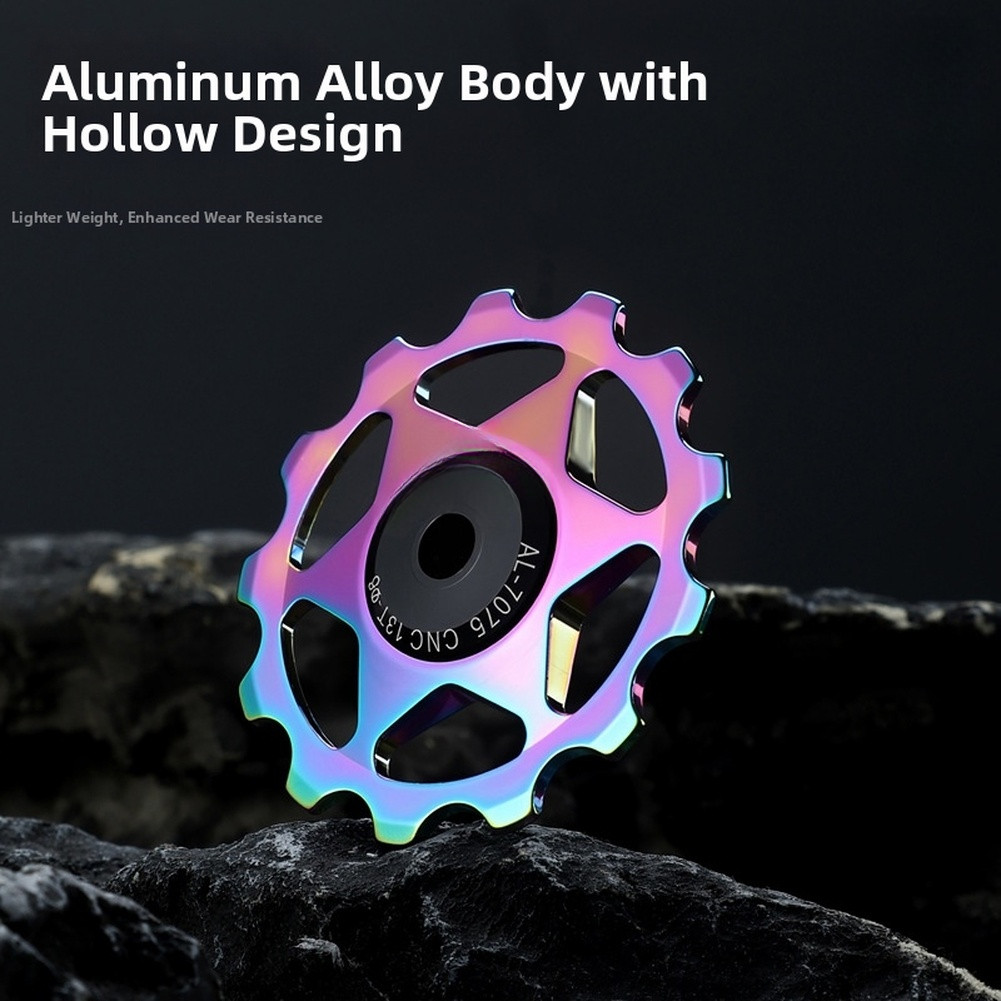 Aluminum Alloy 11T 13T Rear Derailleur Pulley for Improved Ride Experience