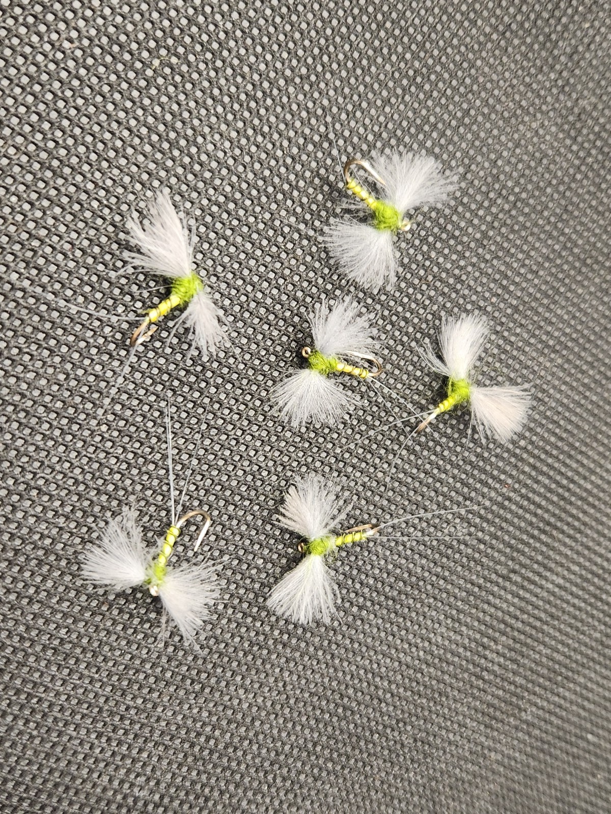 Blue WIng Olive CDC Knock Down Dun Dry Fly, BWO Knock Down Cripple Dry Fly