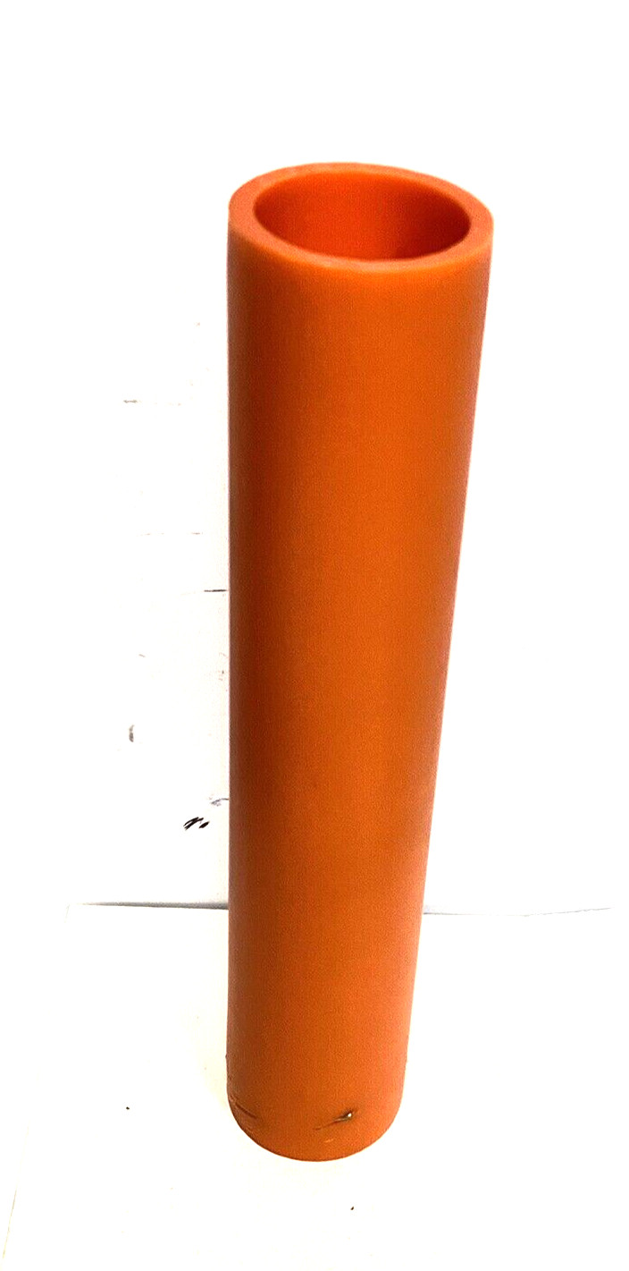 Consumer Plugged Pyro Mortar Tube 1.91" x 12” HDPE DR11 Orange