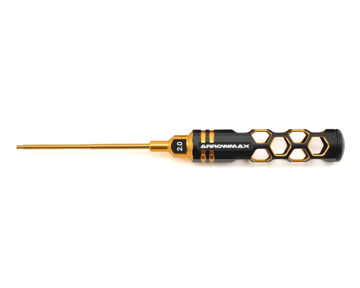 AM Arrowmax Black Golden Metric Allen Wrench (2mm) [AMX-410121-BG]