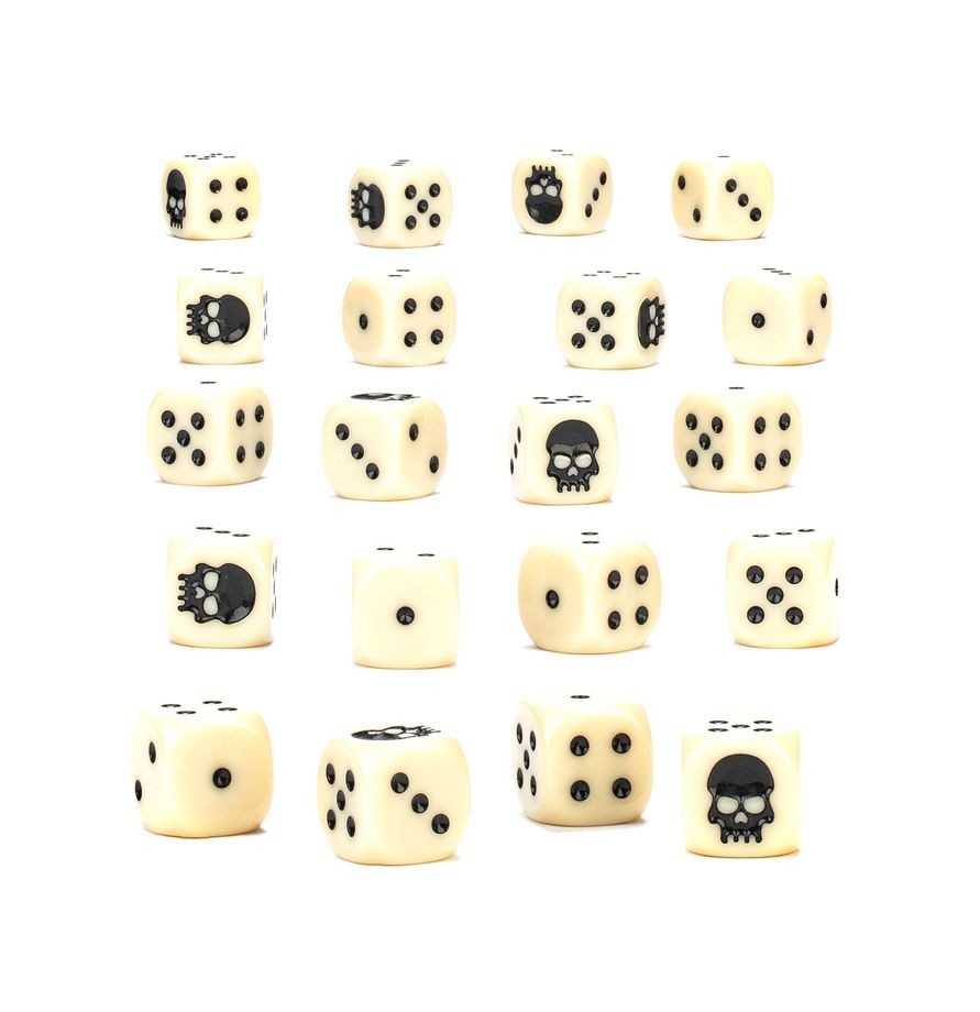 ⚔️WARHAMMER DICE - 3x D6 SET - QTY 20ea (60 DICE TOTAL) - PREORDER FOR 4/4⚔️