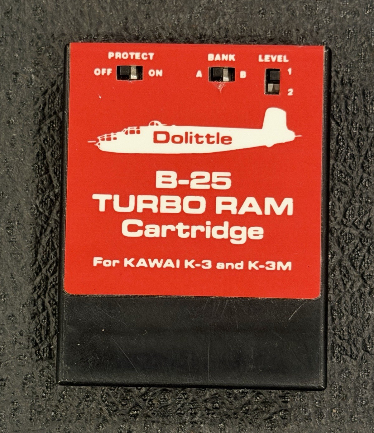 Dolittle B-25 Turbo RAM Cartridge for Kawai K-3/K-3M w/ Protect & Bank Switch