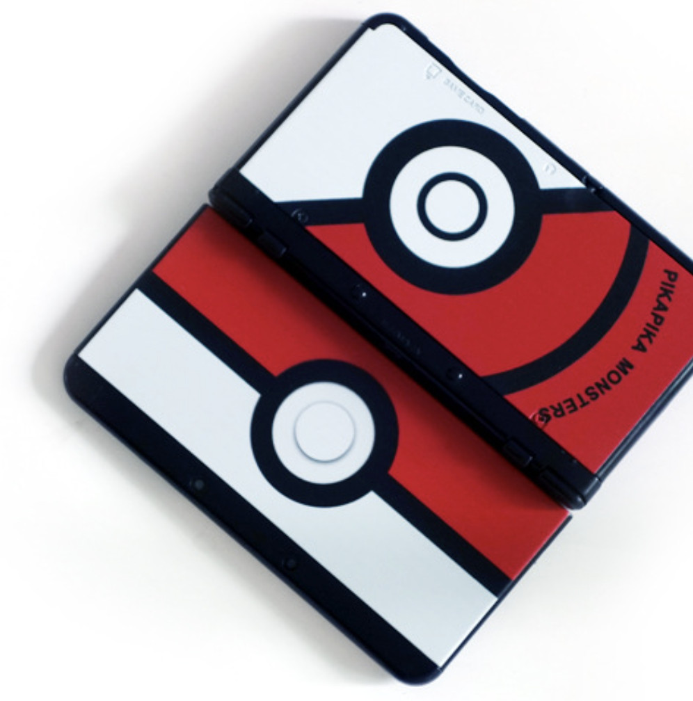 New Nintendo 3DS Kisekae Cover Plates - Pokemon Pokeball New~