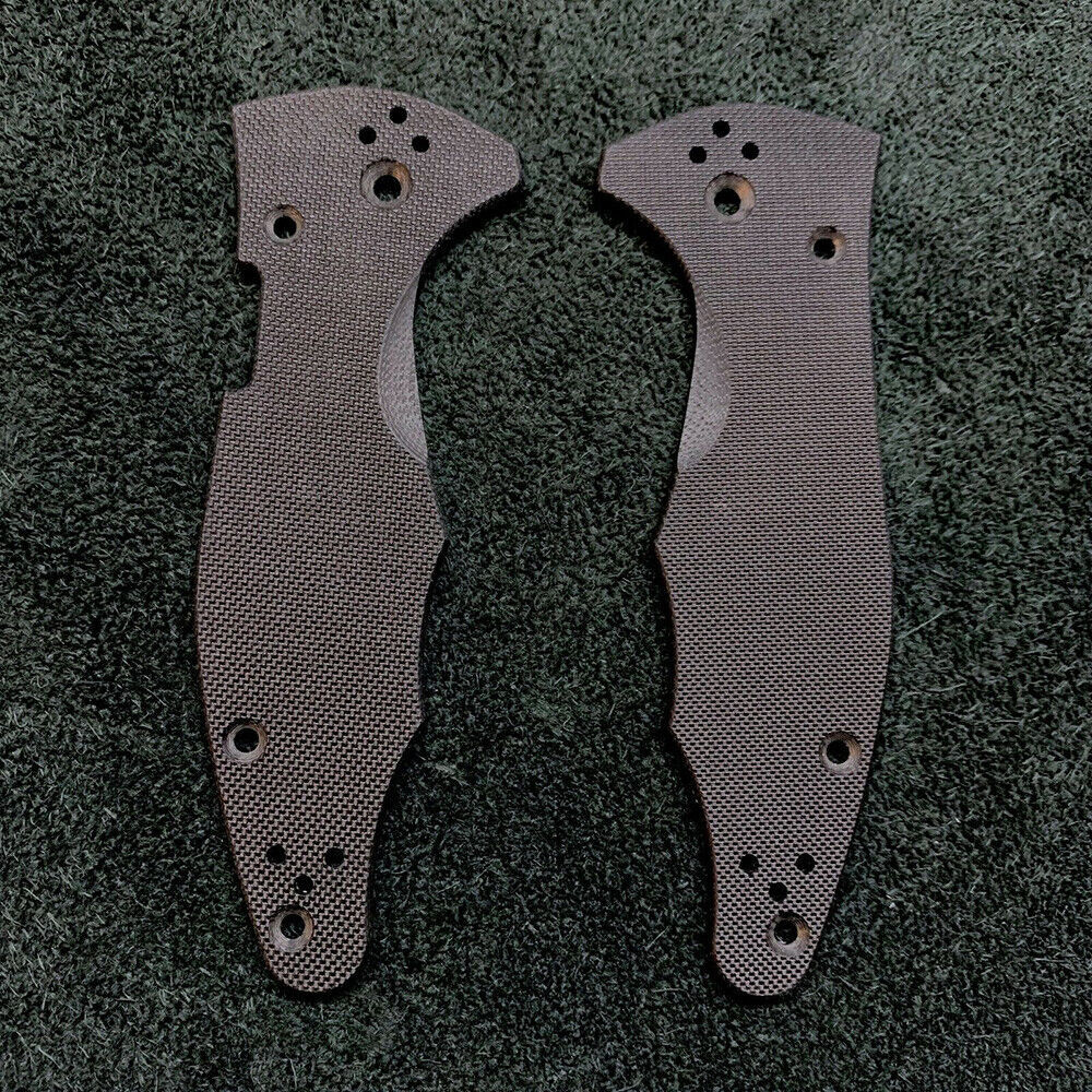 1 Pair Superior Custom G-10 Scales Handle Patch For Spyderco Yojimbo 2 Knife