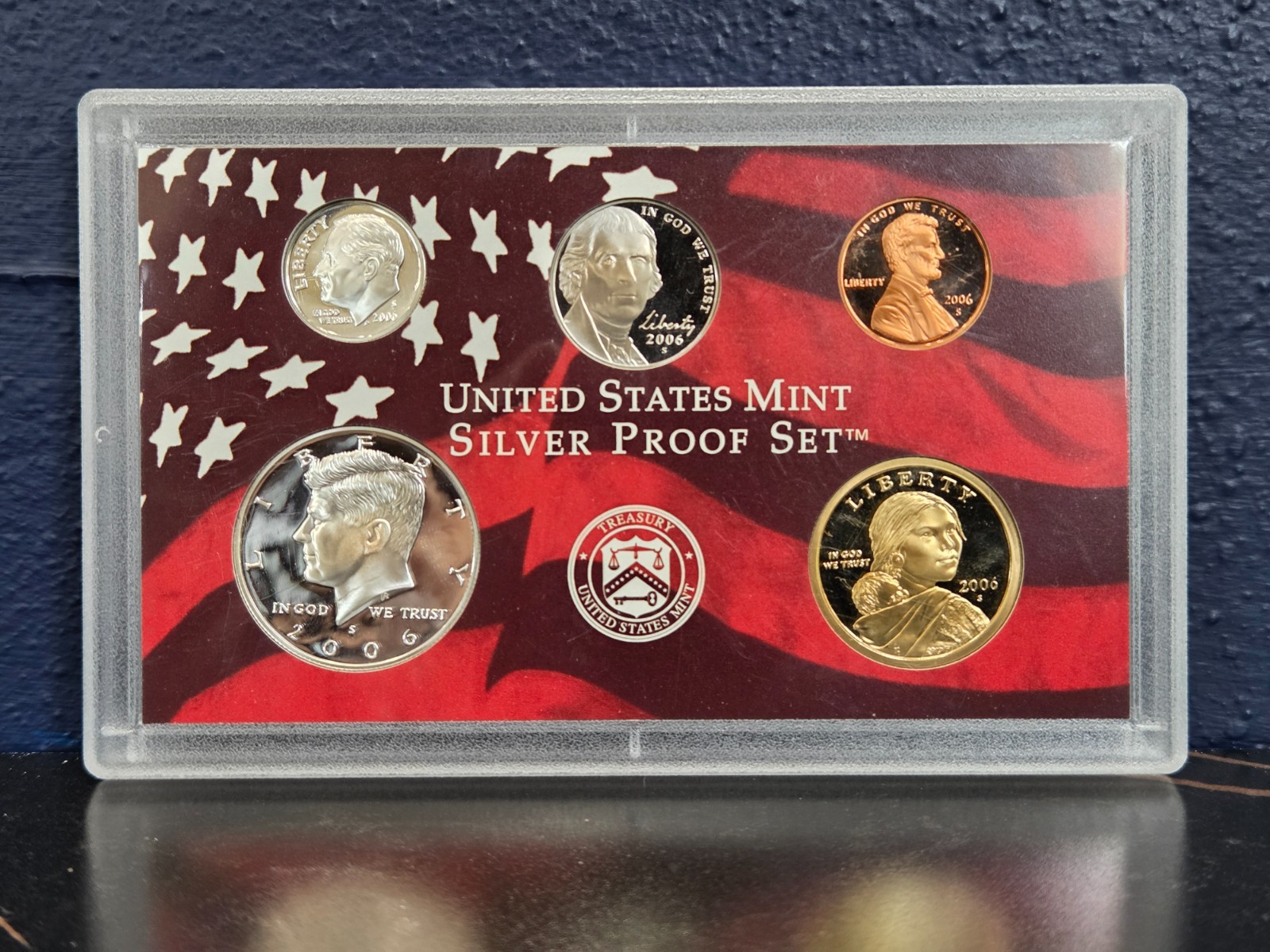 2006 Silver Proof Set US Uncirculated Complete 10 Coin Set With Box & COA