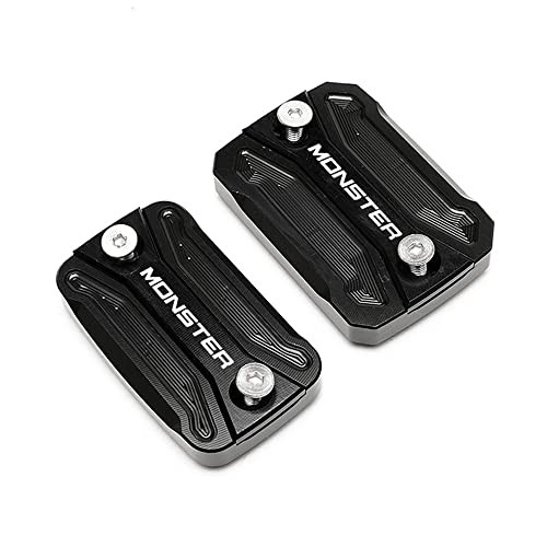 Motorcycle Front Brake Cylinder Fluid Reservoir Cover For Ducati Monster Black