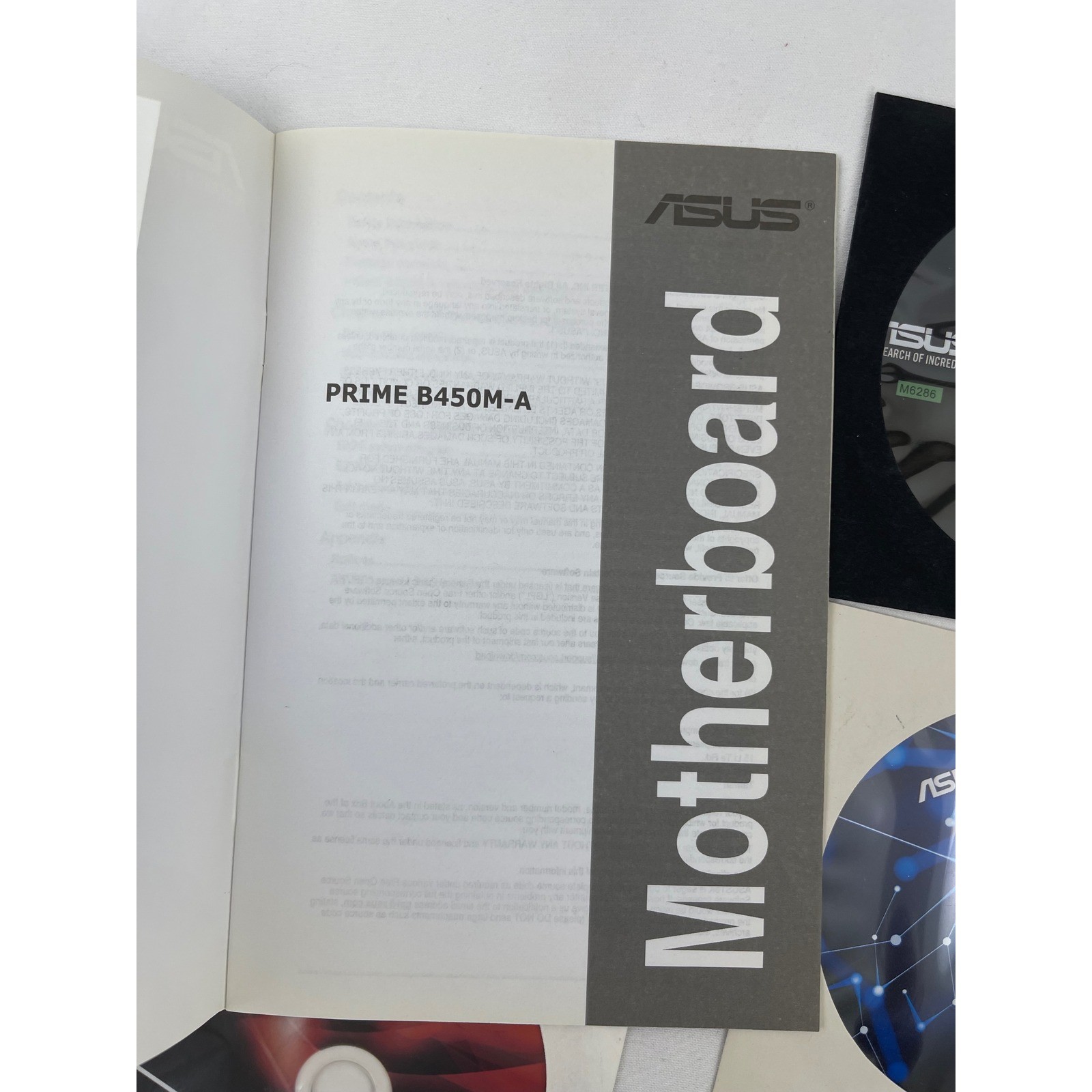 ASUS Prime B450M-A Motherboard User Guide & Support DVD Driver Bundle AMD B450