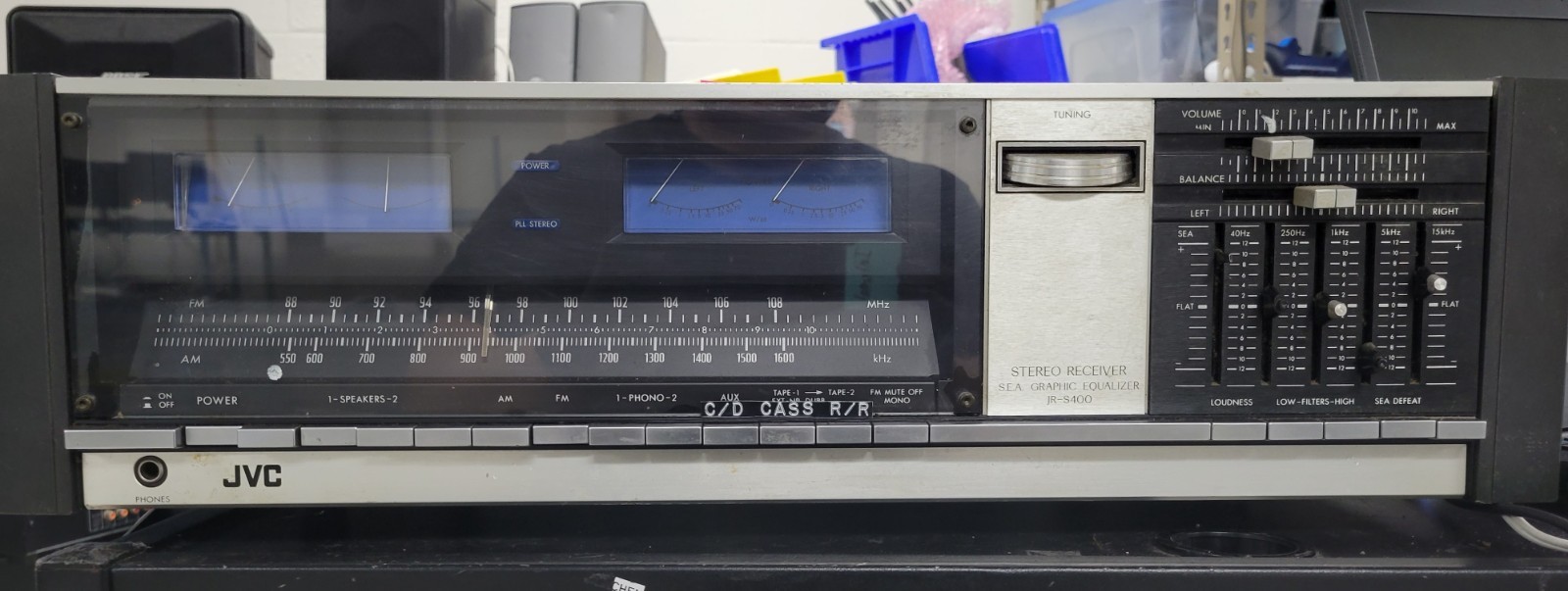 JVC JR-S400 Vintage Stereo Receiver *AS IS/READ* | REC267