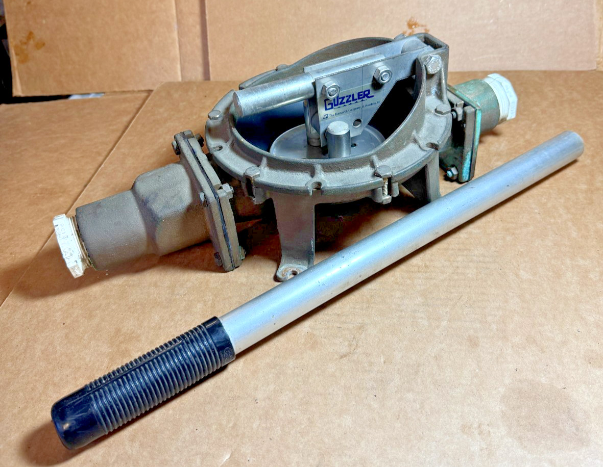 Guzzler 2600 Brass Pump for Tronair Potable Water Cart or Lavatory Service Cart.