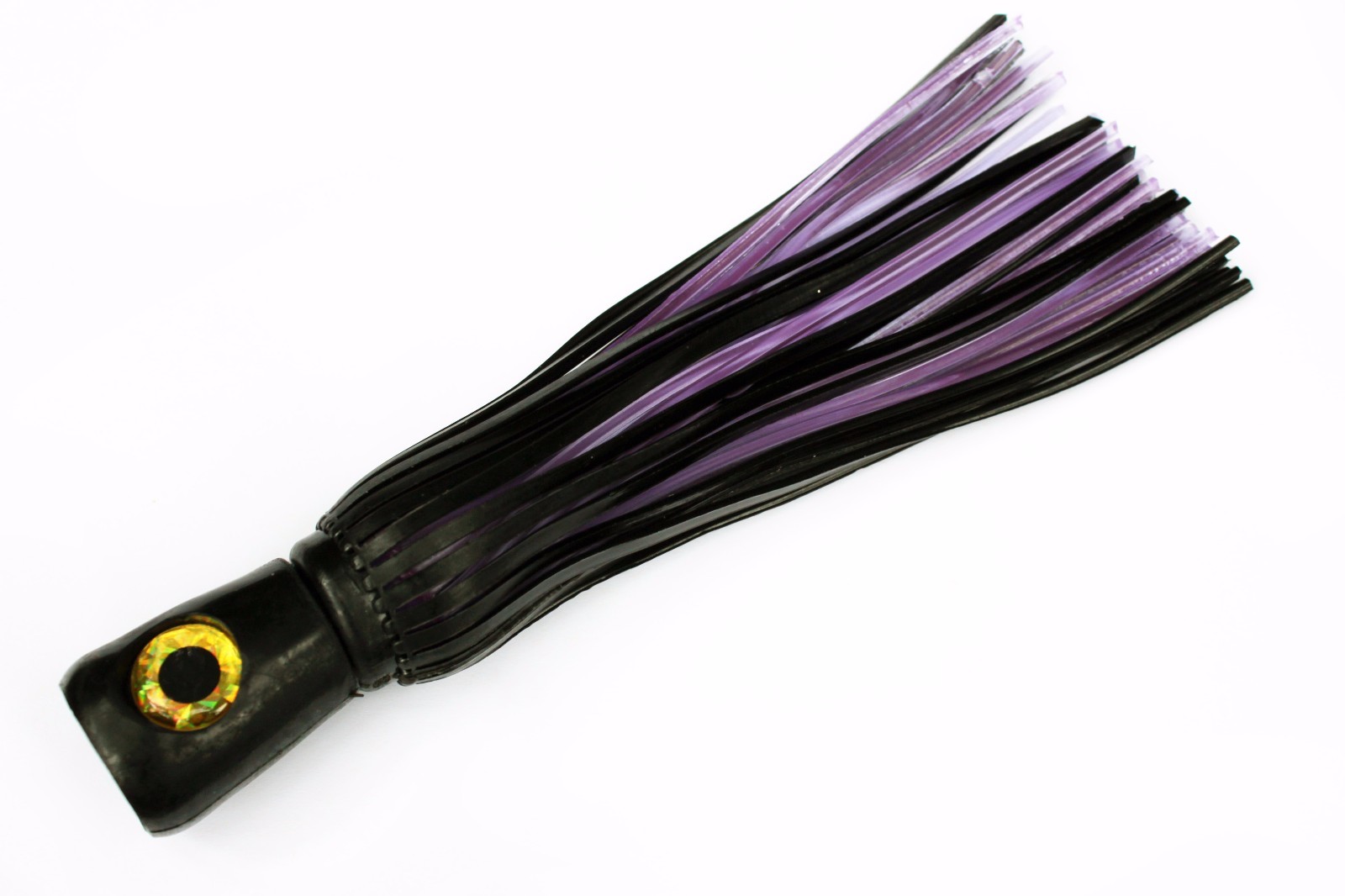 TACKLEWORKS 8.5" Chugger Pusher Head Fishing Lure Marlin Tuna - Black/Purple