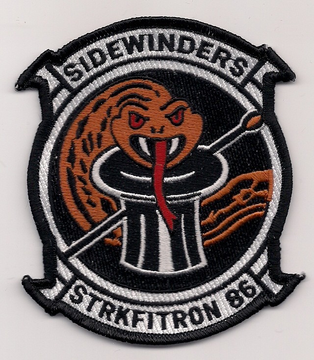 VFA-86 SIDEWINDERS STRIKE FIGHTER SQN patch