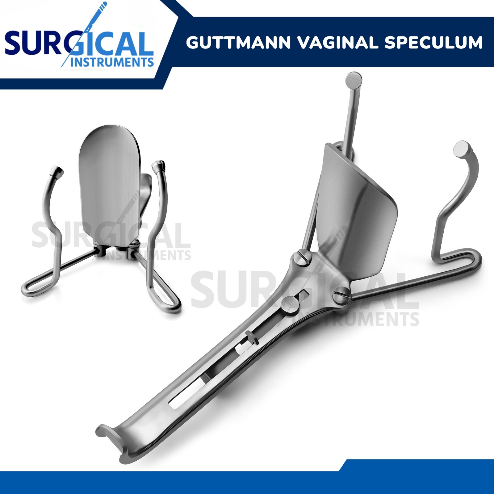 Guttmann Vaginal Speculum 1 3/8″x 4″ Surgical Gynecology Instrument German Grade