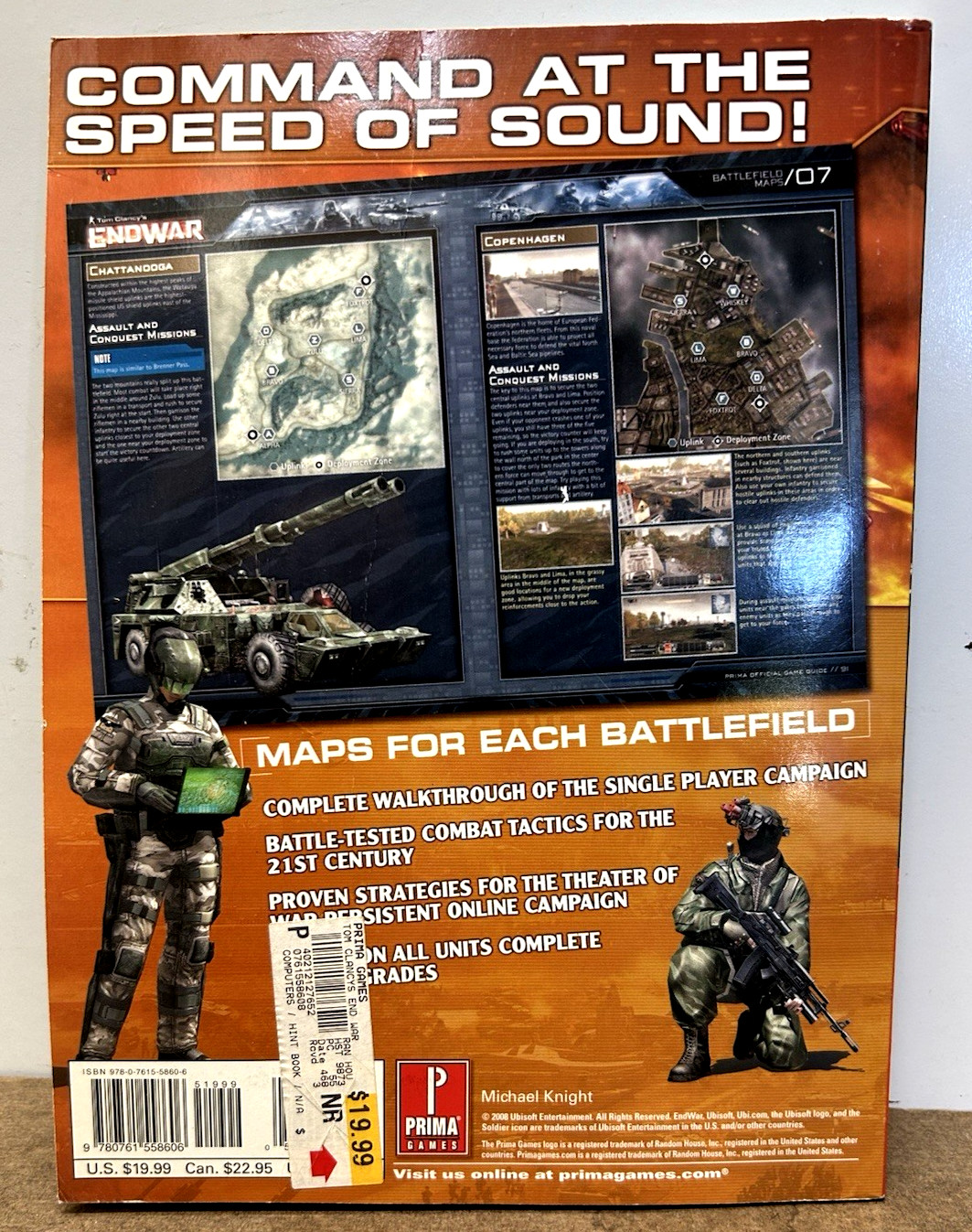 Tom Clancy's END WAR PRIMA OFFICIAL GAME GUIDE - Xbox 360, PS3