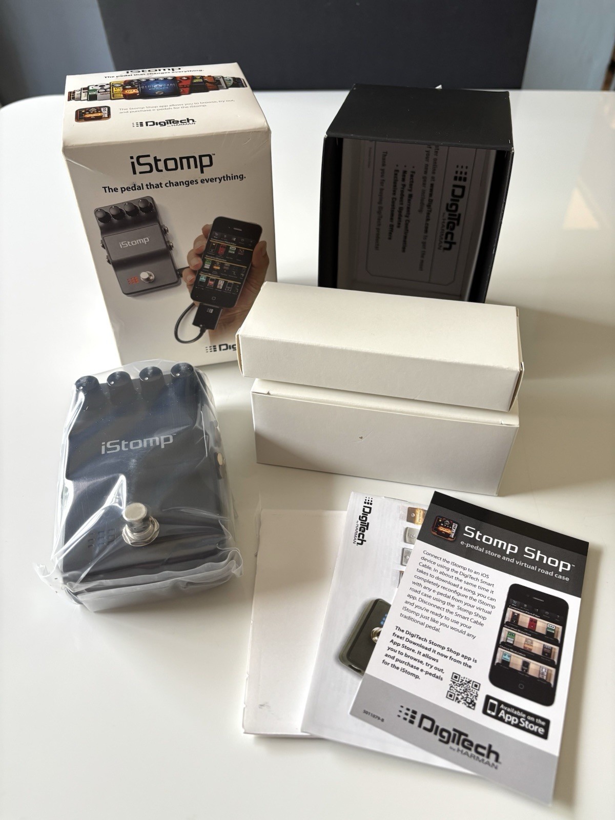 DigiTech iSTOMP DOWNLOADABLE STOMPBOX Multi-Effects Guitar Effect Pedal NOB