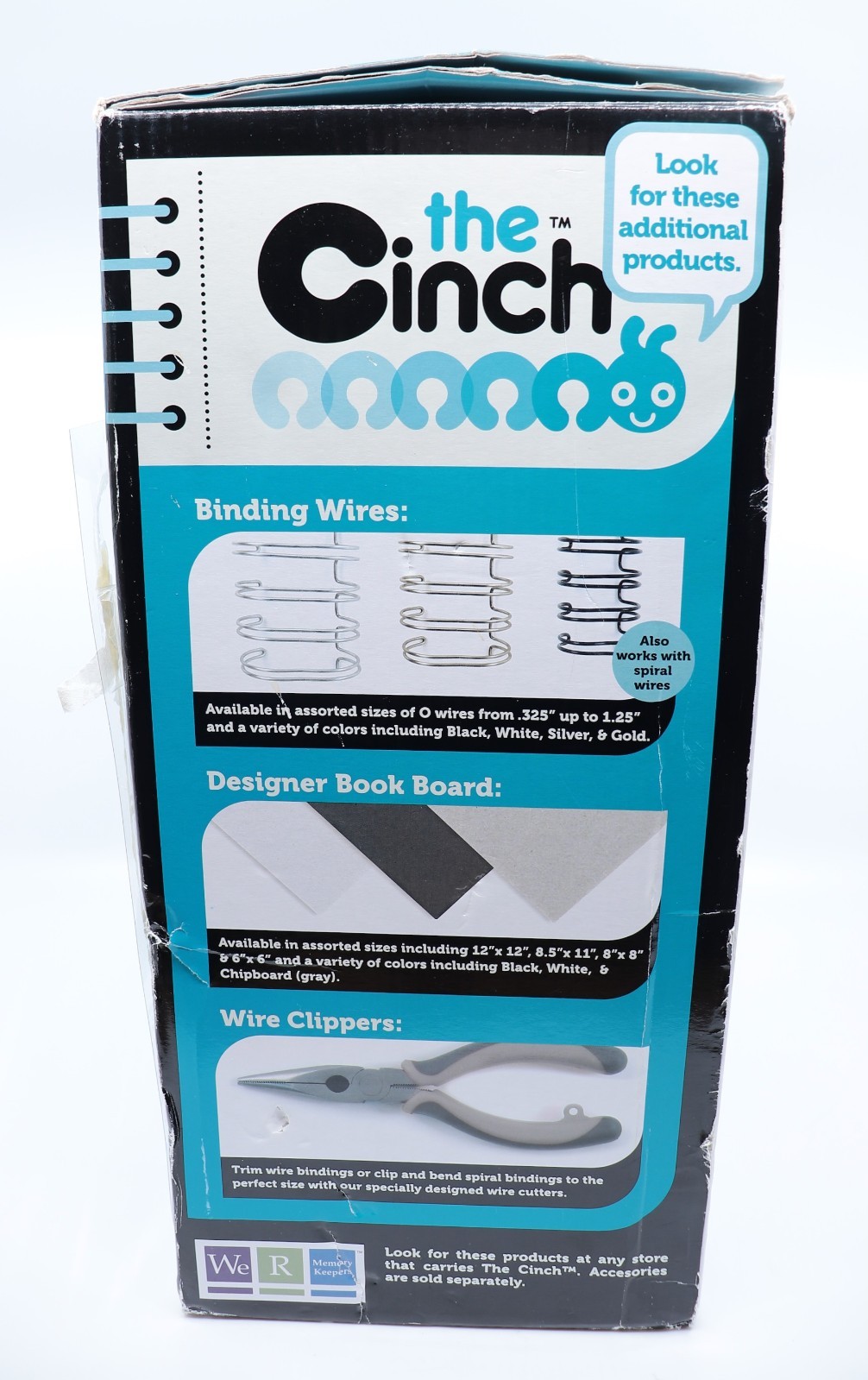 The Cinch We R Memory Keepers Book Binding Machine Tool New