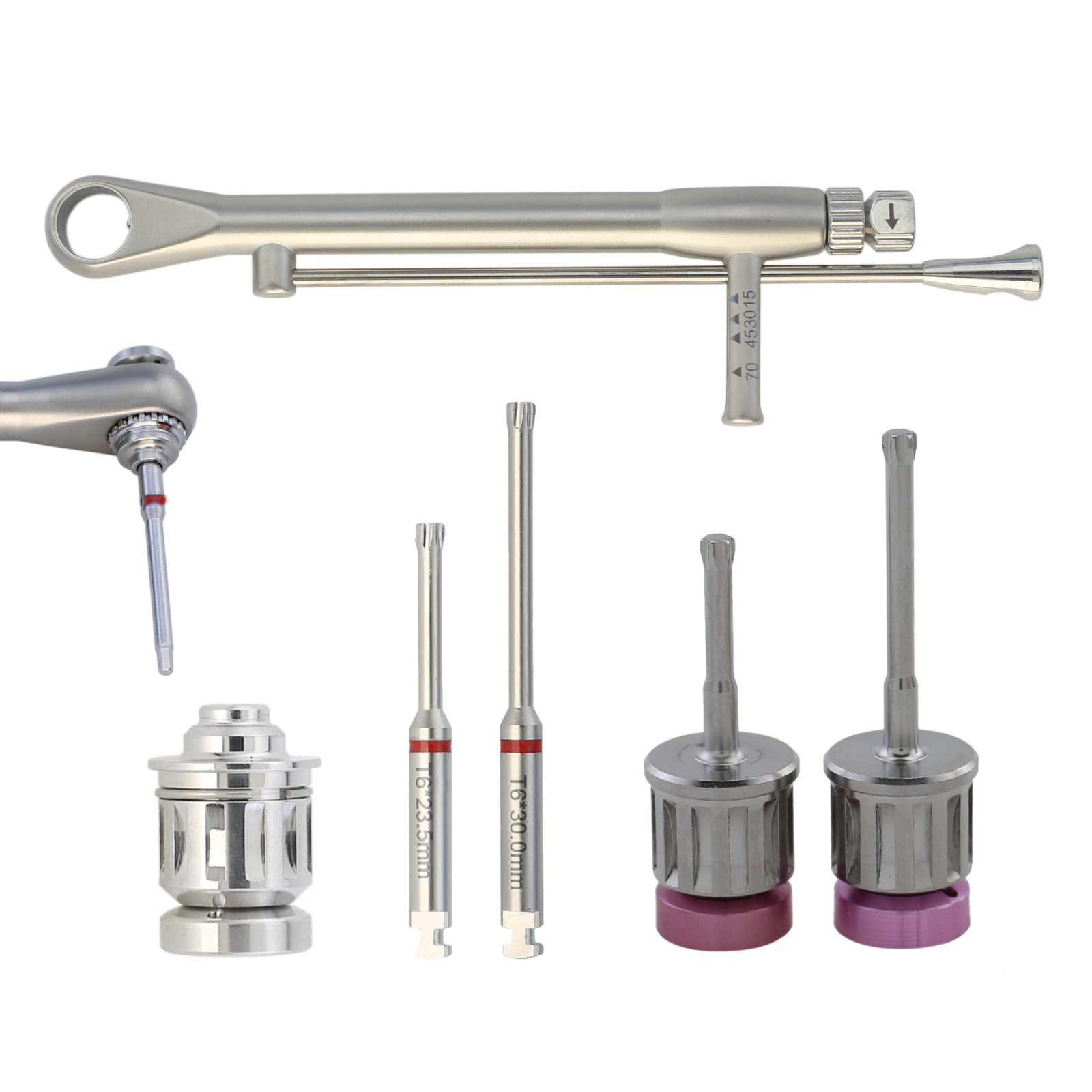 Implant Straumann Screwdrivers T6 Drivers Torque Wrench Ratchet Manual Adapter