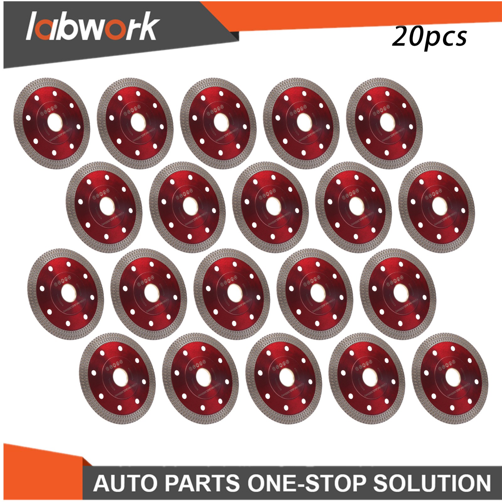 Labwork 20 PCS Diamond Blades for Angle Grinder 4 Inch Circular Saw Blades