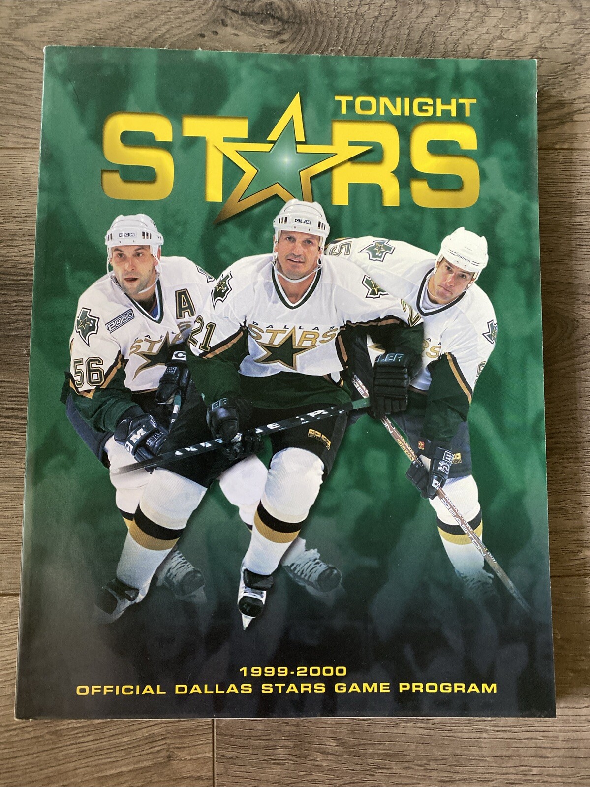 2000 NHL HOCKEY PROGRAM DALLAS STARS VS COLORADO AVALANCHE GAME PROGRAM VINTAGE